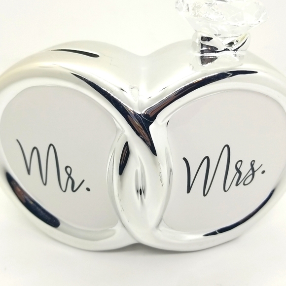 Mr. & Mrs. Bling Ring Wedding Marriage Savings Bank - Picture 12 of 12